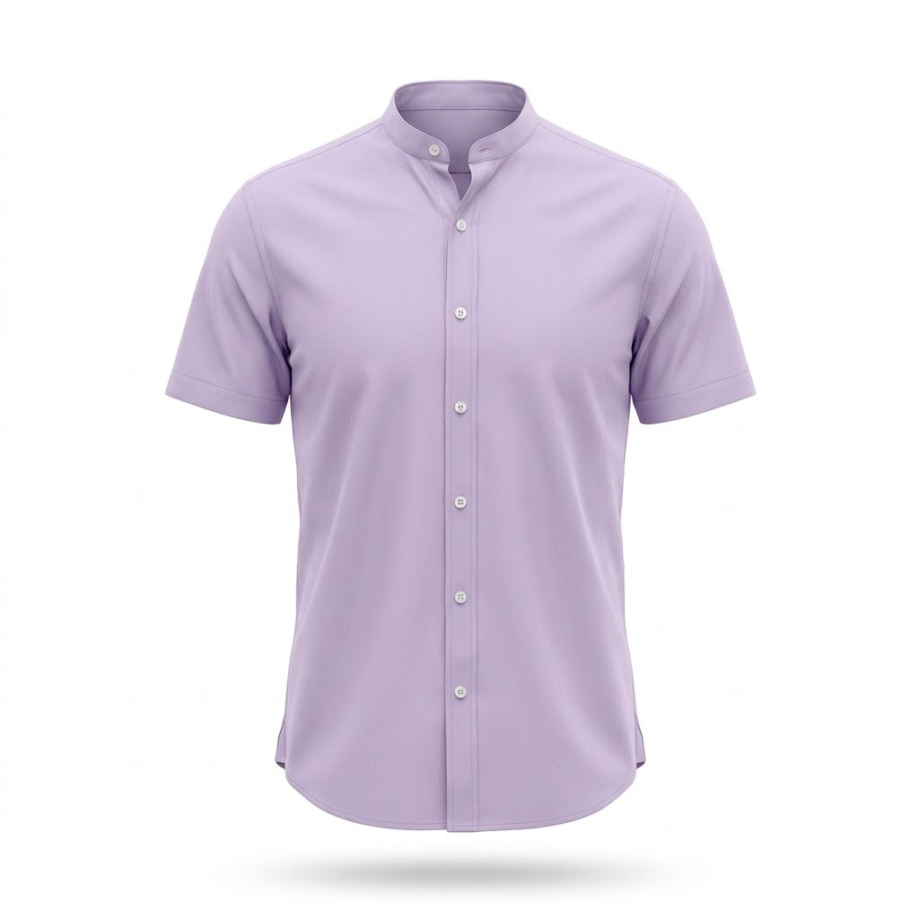 Shirtica Men's Slate Blue Long Sleeve Button Front Shirt